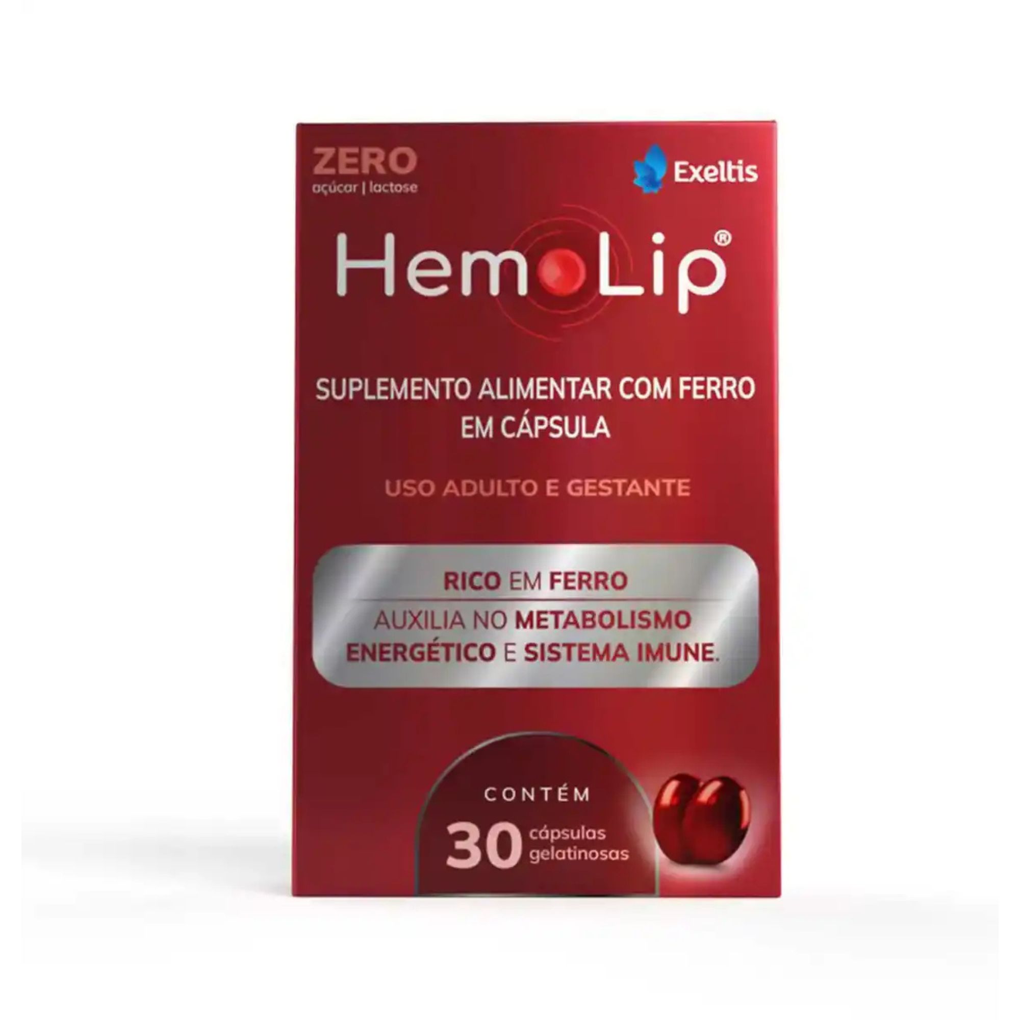 Hemolip 30 Cápsulas